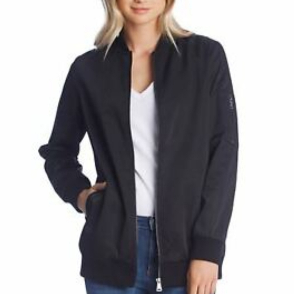 Bernardo Black Bomber Jacket
